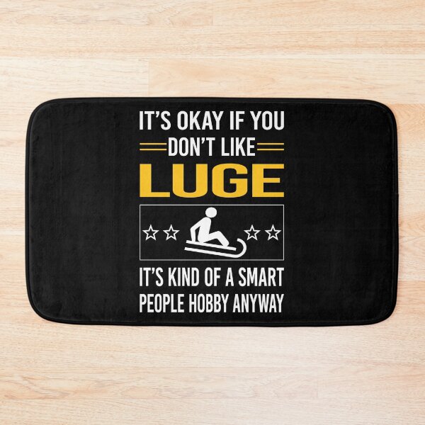 Item preview, Funny Smart People Luge Luger designed and sold by fatherbarliman.