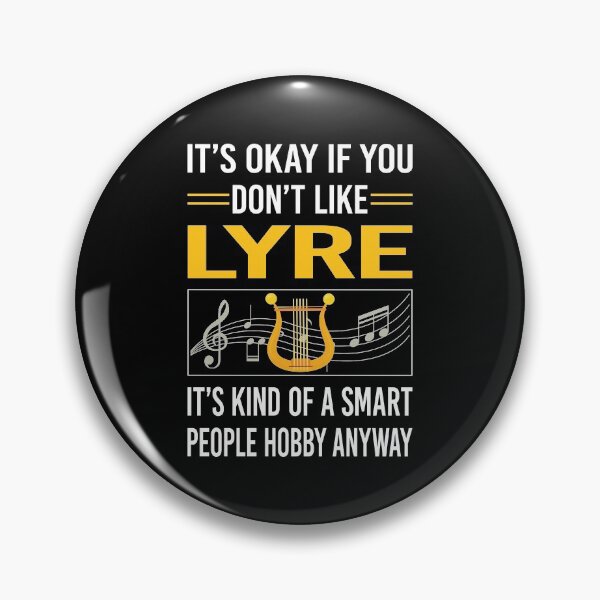 Item preview, Funny Smart People Lyre designed and sold by fatherbarliman.