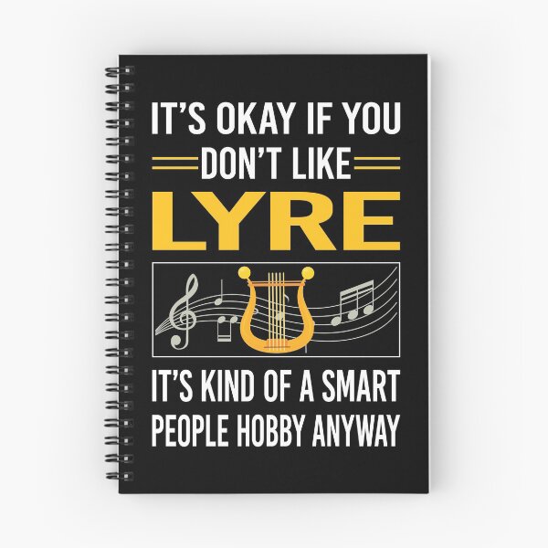 Item preview, Funny Smart People Lyre designed and sold by fatherbarliman.