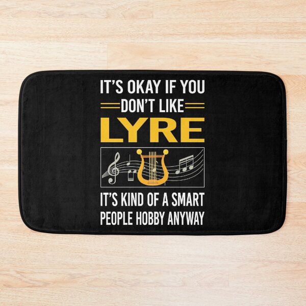 Item preview, Funny Smart People Lyre designed and sold by fatherbarliman.