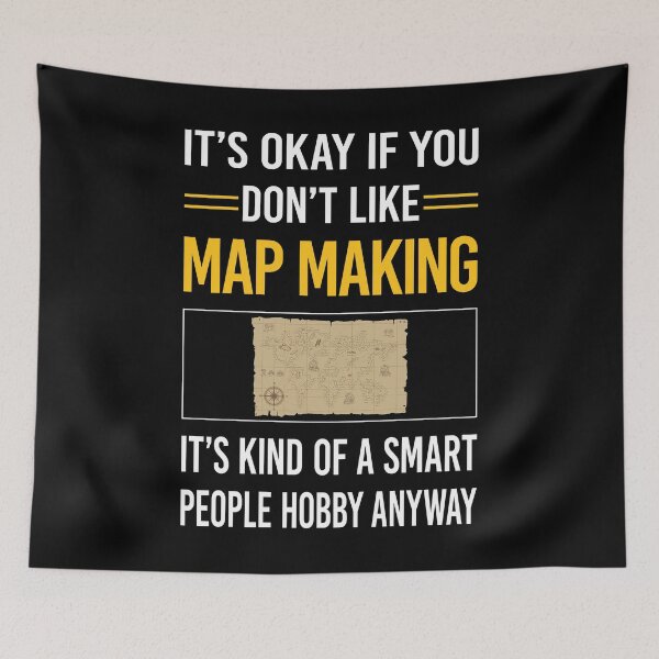 Item preview, Funny Smart People Map Making Mapmaking Cartography Cartographer designed and sold by fatherbarliman.