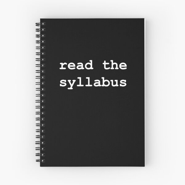 Item preview, Read the Syllabus designed and sold by teepose.