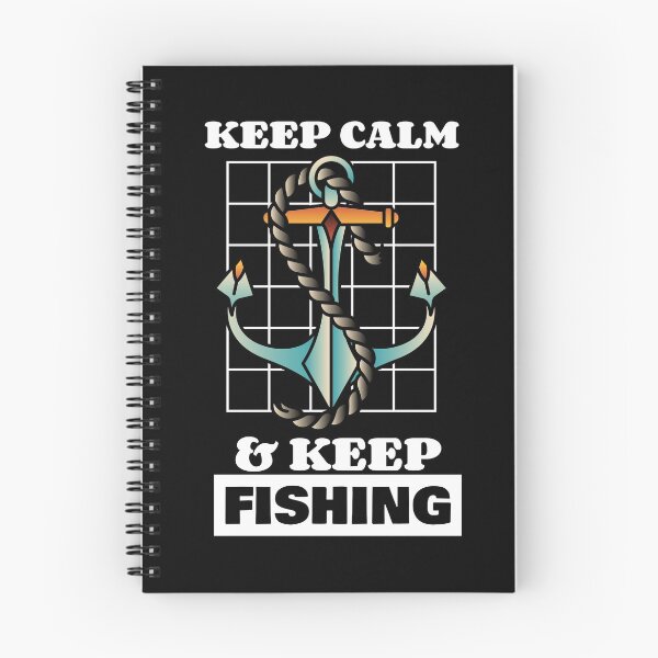 Item preview, Keep calm and keep fishing designed and sold by Hoetoons.
