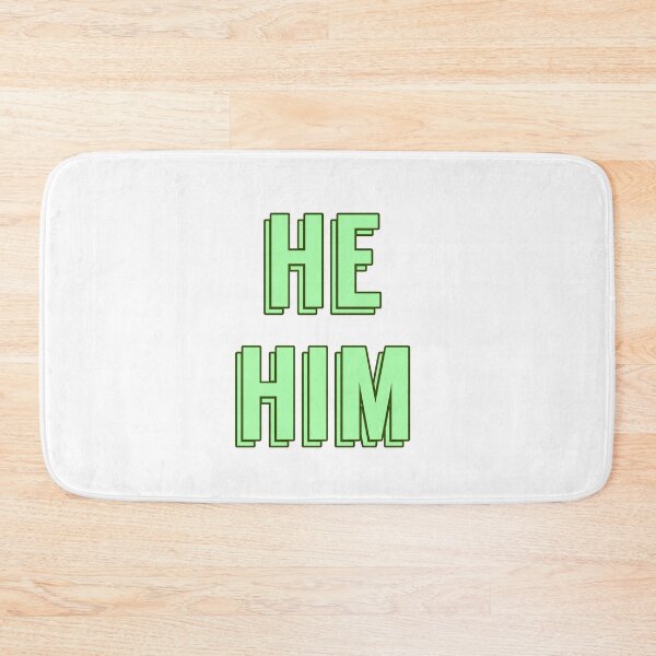 Item preview, He/him pronouns designed and sold by abstractwaste.