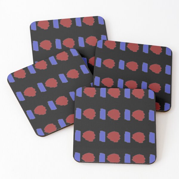 Item preview, Red, green,blue and orange patterns designed and sold by johnrk.