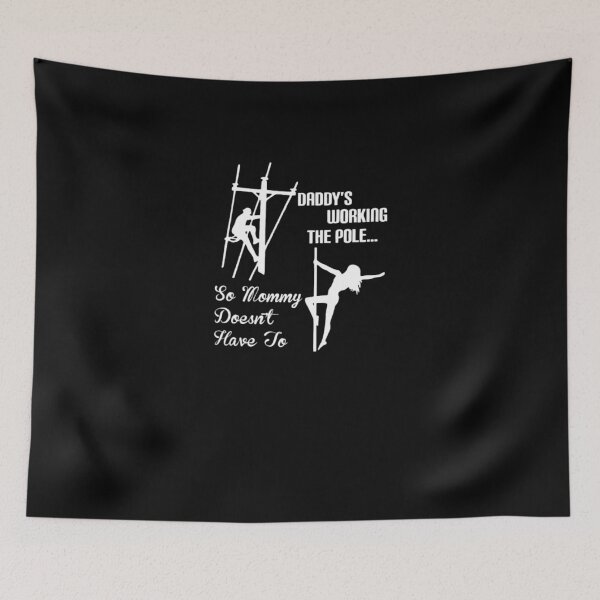 Item preview, Daddys Working Lineman designed and sold by aryagiri.
