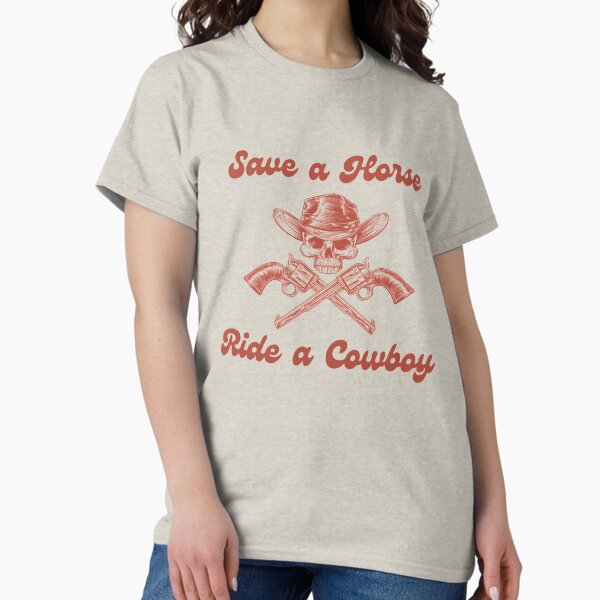 Artikel-Vorschau von Rette ein Pferd, reite eine Cowboy-Totenkopf-Pistole, designt und verkauft von mainsqueezemar.