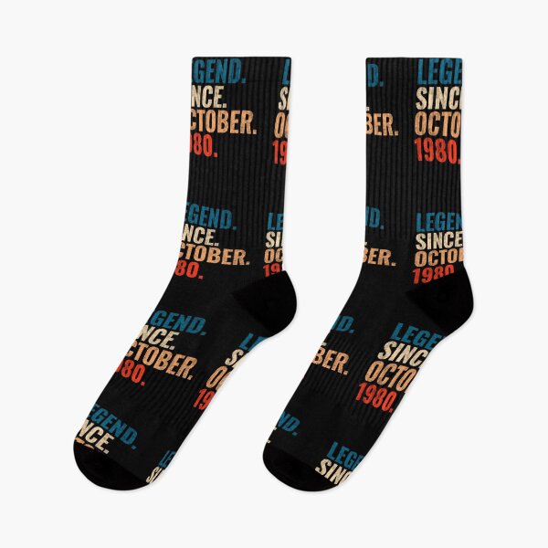 Item preview, Legend Since October 1980 Retro Vintage designed and sold by Teelogic.