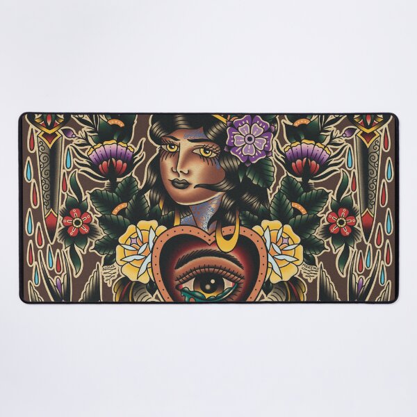 Item preview, Eye locket Gypsy watercolor sheet designed and sold by Aloha-Life-808.