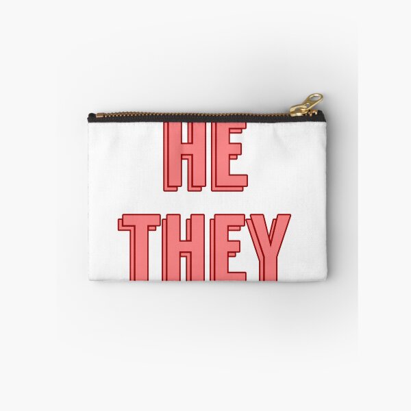 Item preview, He/they pronouns  designed and sold by abstractwaste.