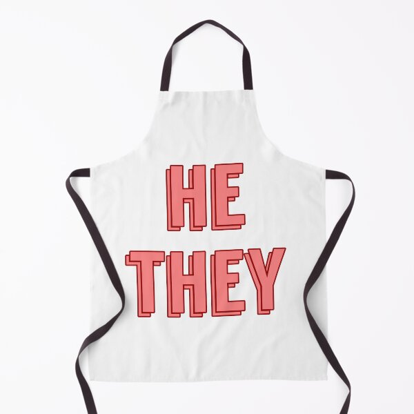 Item preview, He/they pronouns designed and sold by abstractwaste.