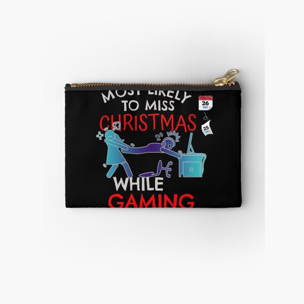 Item preview, Most Likely To Miss Christmas While Gaming designed and sold by my-green-gecko.