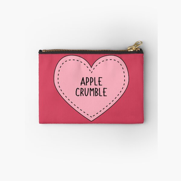 Item preview, Apple Crumble Cute Pink Cottagecore Heart British Food designed and sold by cashewdays.