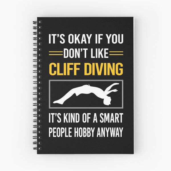 Item preview, Funny Smart People Cliff Diving designed and sold by jiggleterrified.