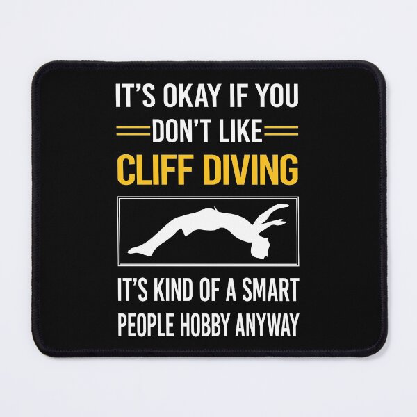 Item preview, Funny Smart People Cliff Diving designed and sold by jiggleterrified.