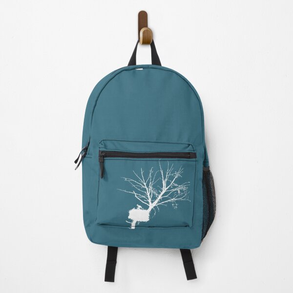 Item preview, White Silhouette Of Stork Nest In Tree With Fledglings designed and sold by taiche.