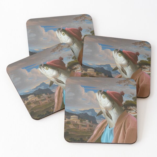 Item preview, funny fish vintage designed and sold by Hoetoons.
