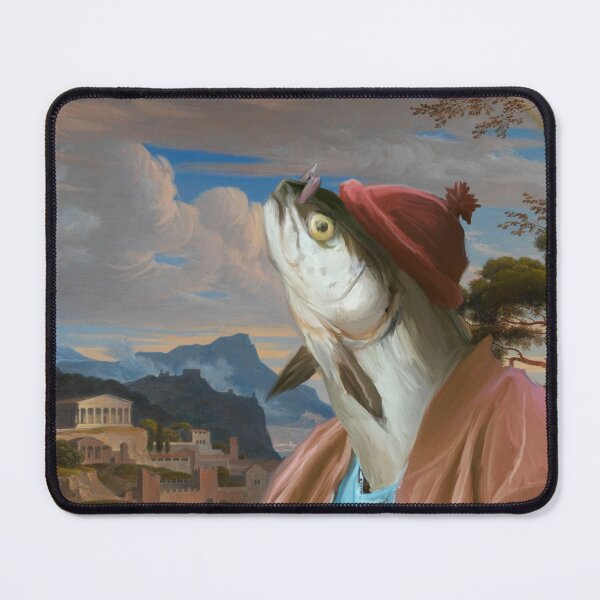 Item preview, funny fish vintage designed and sold by Hoetoons.