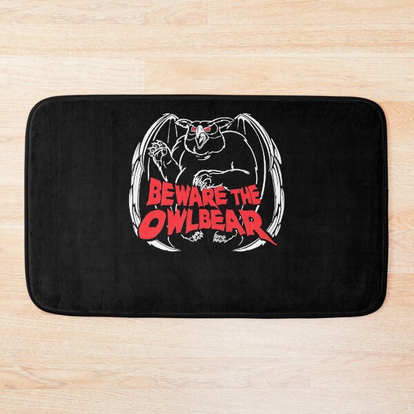 Item preview, Beware The Owlbear Funny White Classic  designed and sold by ColtonSmiths.