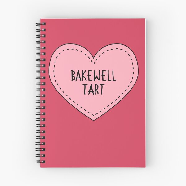 Item preview, Bakewell Tart Cute Pink Cottagecore Heart British Food designed and sold by cashewdays.