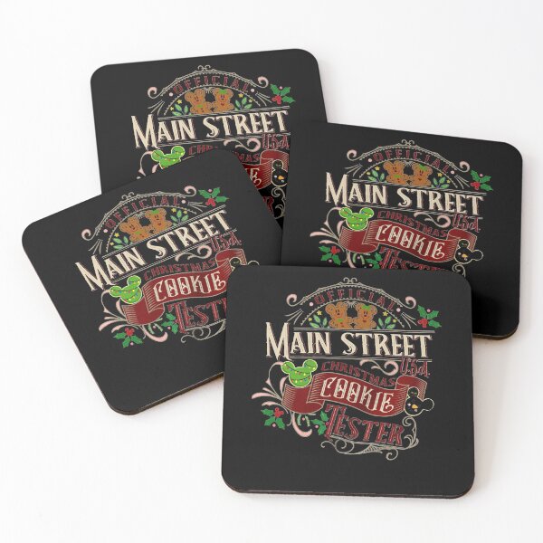 Item preview, Official Main Street Cookie Tester Christmas mouse Xmas pjs designed and sold by SierraLinenArts.