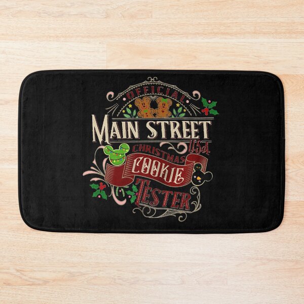 Item preview, Official Main Street Cookie Tester Christmas mouse Xmas pjs designed and sold by SierraLinenArts.