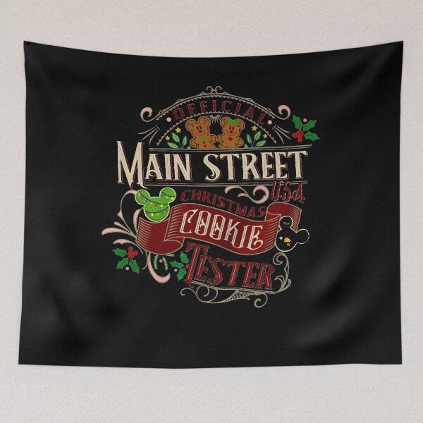 Item preview, Official Main Street Cookie Tester Christmas mouse Xmas pjs designed and sold by SierraLinenArts.