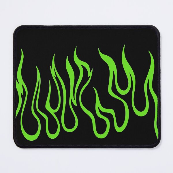 Item preview, Green Flames (Dress) designed and sold by Nitish09.