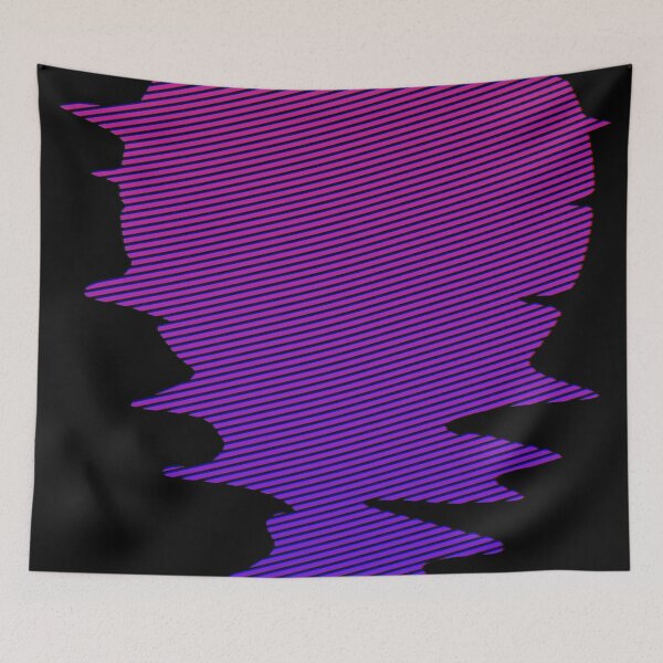 Item preview, Vaporwave Sunset - Retro Vaporwave Art - Modern Abstract Geometric Art designed and sold by jacnotjac.