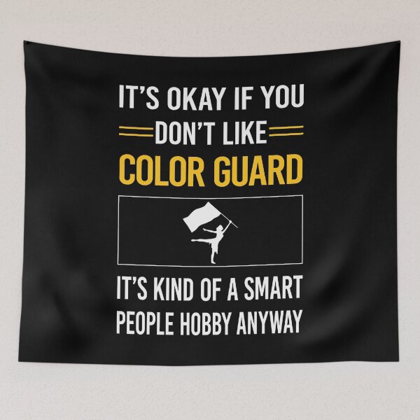 Item preview, Funny Smart People Color Guard Colorguard designed and sold by jiggleterrified.