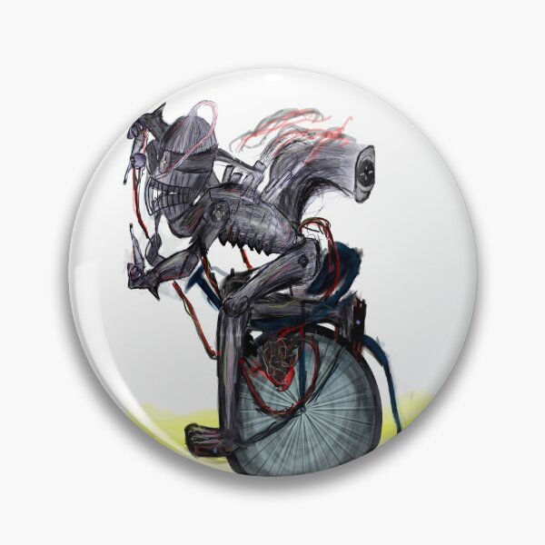 Item preview, Squirrel Man sideshow freak Rides circus Unicycle designed and sold by Followthedon.