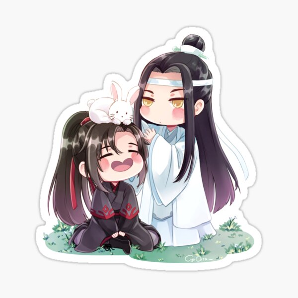 Mdzs Chibi Cute Moment Sticker By Sergiorosas Redbubble