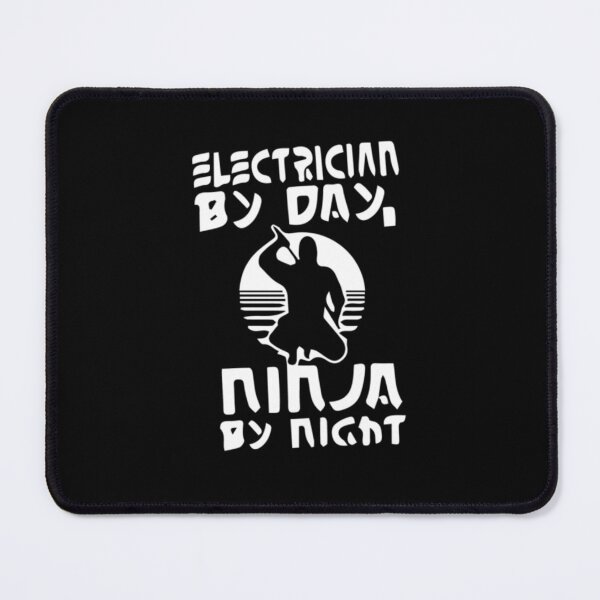 Item preview, Electrician By Day Ninja designed and sold by aryagiri.