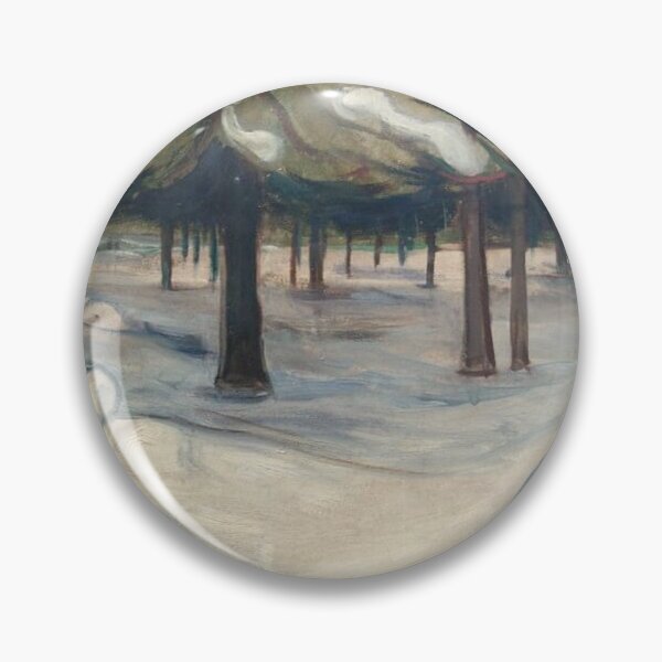 Item preview, Winter Lnadscape, 1899 by Edvard Munch designed and sold by Art Outlaws.