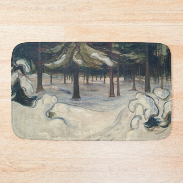 Item preview, Winter Lnadscape, 1899 by Edvard Munch designed and sold by Art Outlaws.