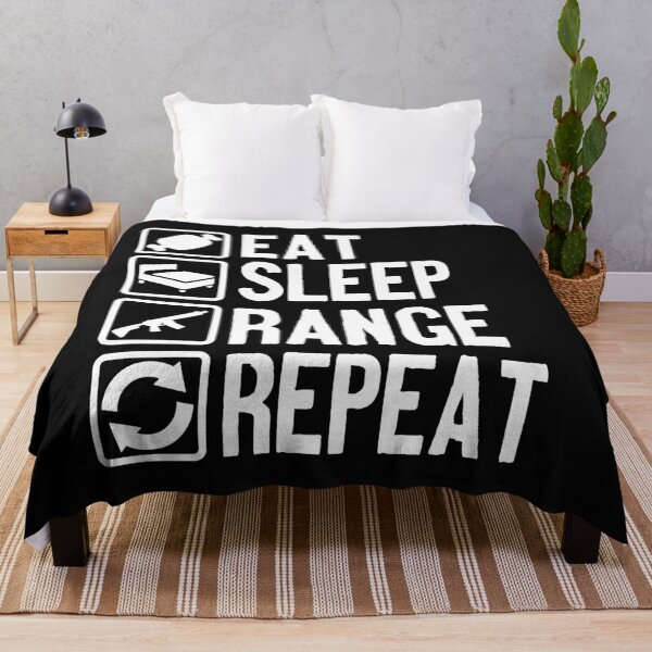 Item preview, Eat Sleep Range Repeat Second Amendment Patriotic Gun Rights Usa Patriotic Gun Rights designed and sold by henrydy.