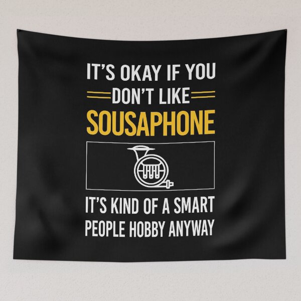 Item preview, Funny Smart People Sousaphone designed and sold by RandalDavis.