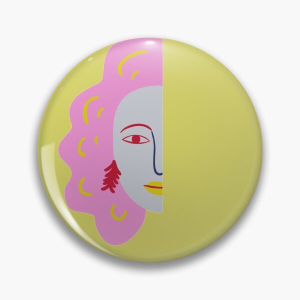 Item preview, half face girl designed and sold by NAD-990.