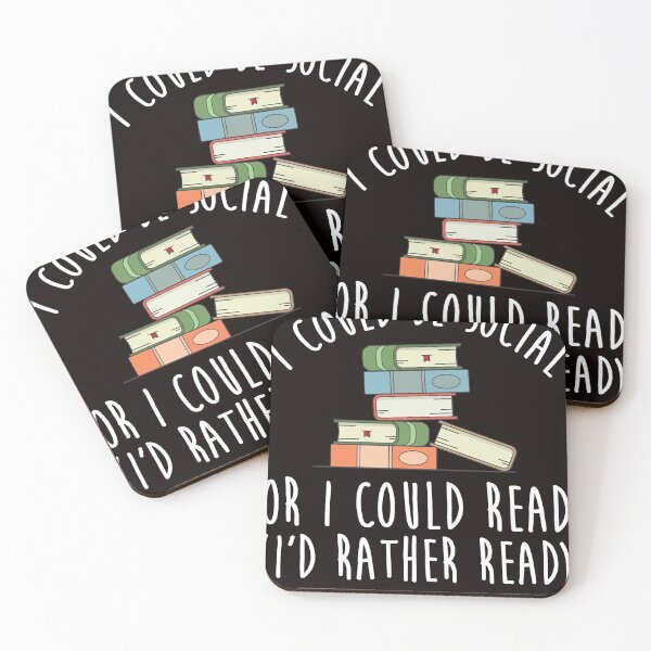 Item preview, Podría ser social o podría leer: prefiero leer bien designed and sold by JuanitaYeager.