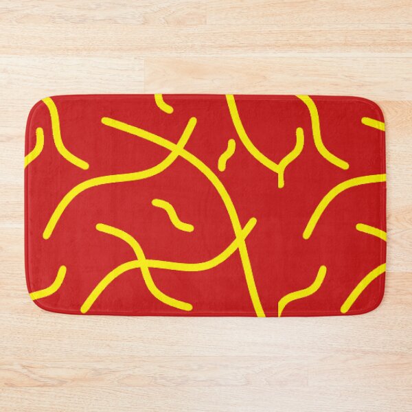 Item preview, Abstract Yellow and Red  designed and sold by PLarDesigns.