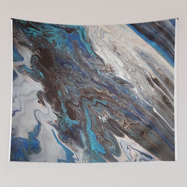 Item preview, Stormy Beach Abstract designed and sold by PhrozenPhotos.