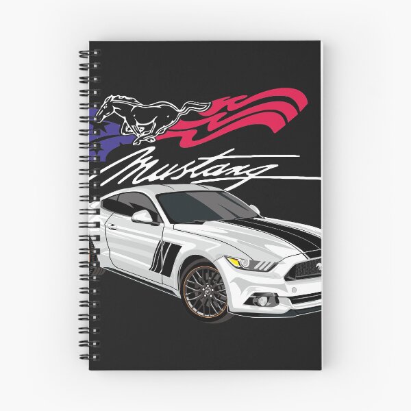 Item preview, Ford Mustang Muscle Car White  designed and sold by viralstudio.