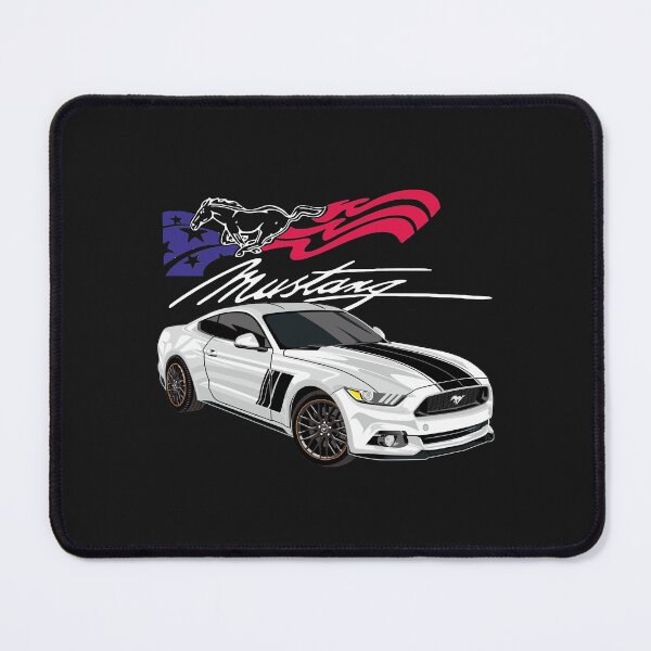 Item preview, Ford Mustang Muscle Car White  designed and sold by viralstudio.