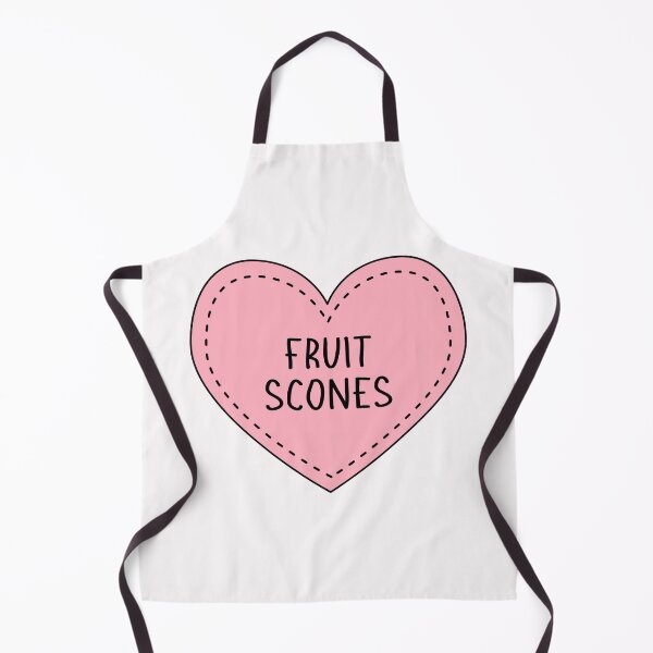 Item preview, Fruit Scones Cute Pink Cottagecore Heart British Food designed and sold by cashewdays.