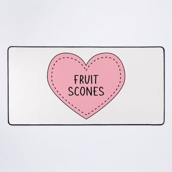 Item preview, Fruit Scones Cute Pink Cottagecore Heart British Food designed and sold by cashewdays.
