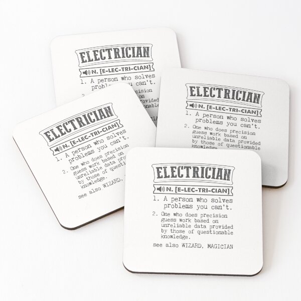 Item preview, Electrician Definition Gift designed and sold by aryagiri.