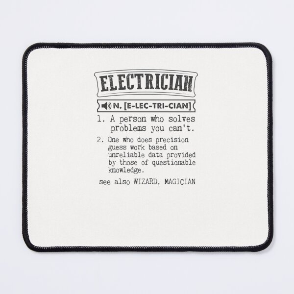 Item preview, Electrician Definition Gift designed and sold by aryagiri.