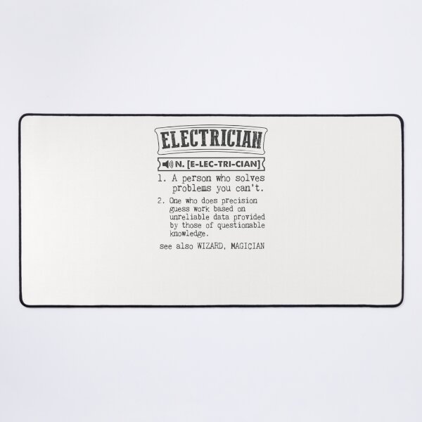 Item preview, Electrician Definition Gift designed and sold by aryagiri.