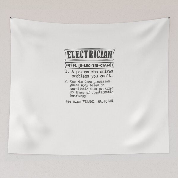 Item preview, Electrician Definition Gift designed and sold by aryagiri.