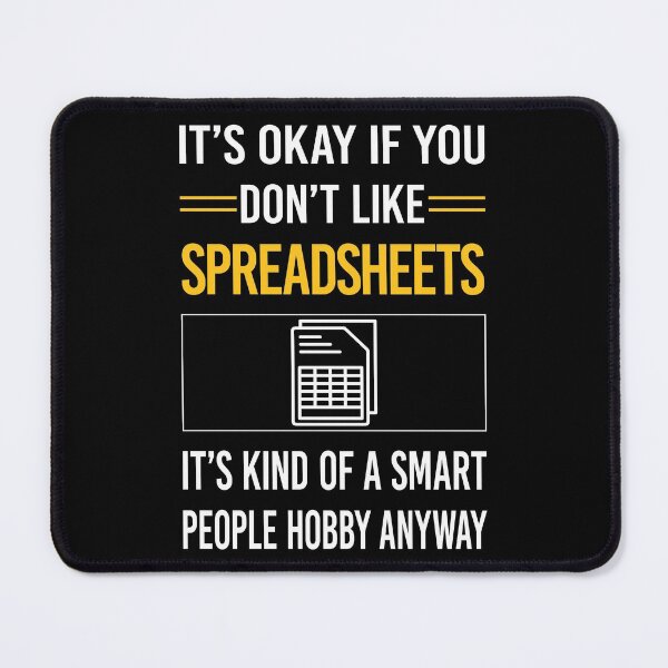 Item preview, Funny Smart People Spreadsheet Spreadsheets designed and sold by RandalDavis.